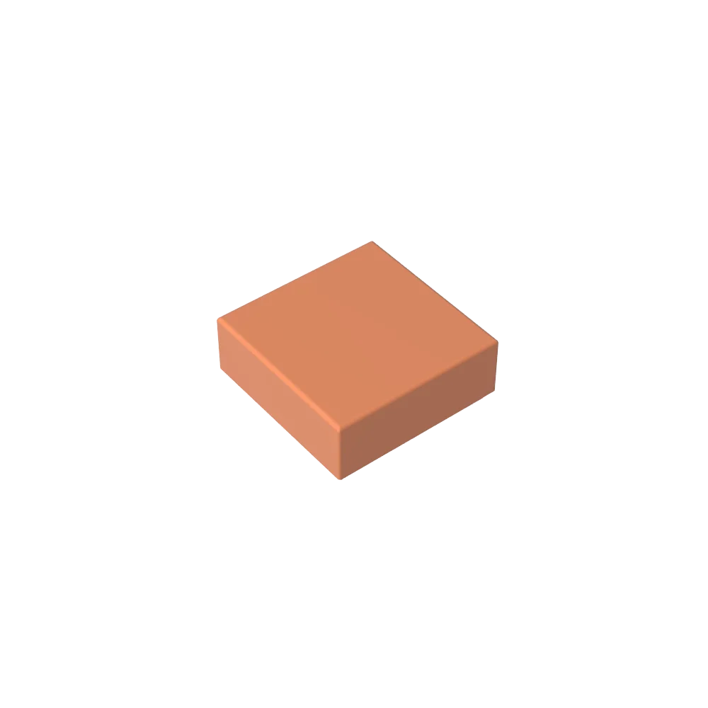 Gobricks GDS-613 Tile 1 x 1 | Compatible Building Block for DIY