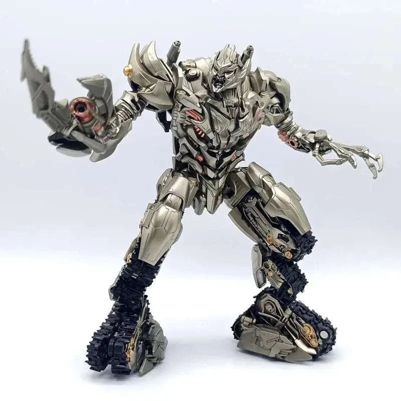 Megatron Action Figure, Transformers Tank Transformation Galvatron Anime Figurines Decepticon