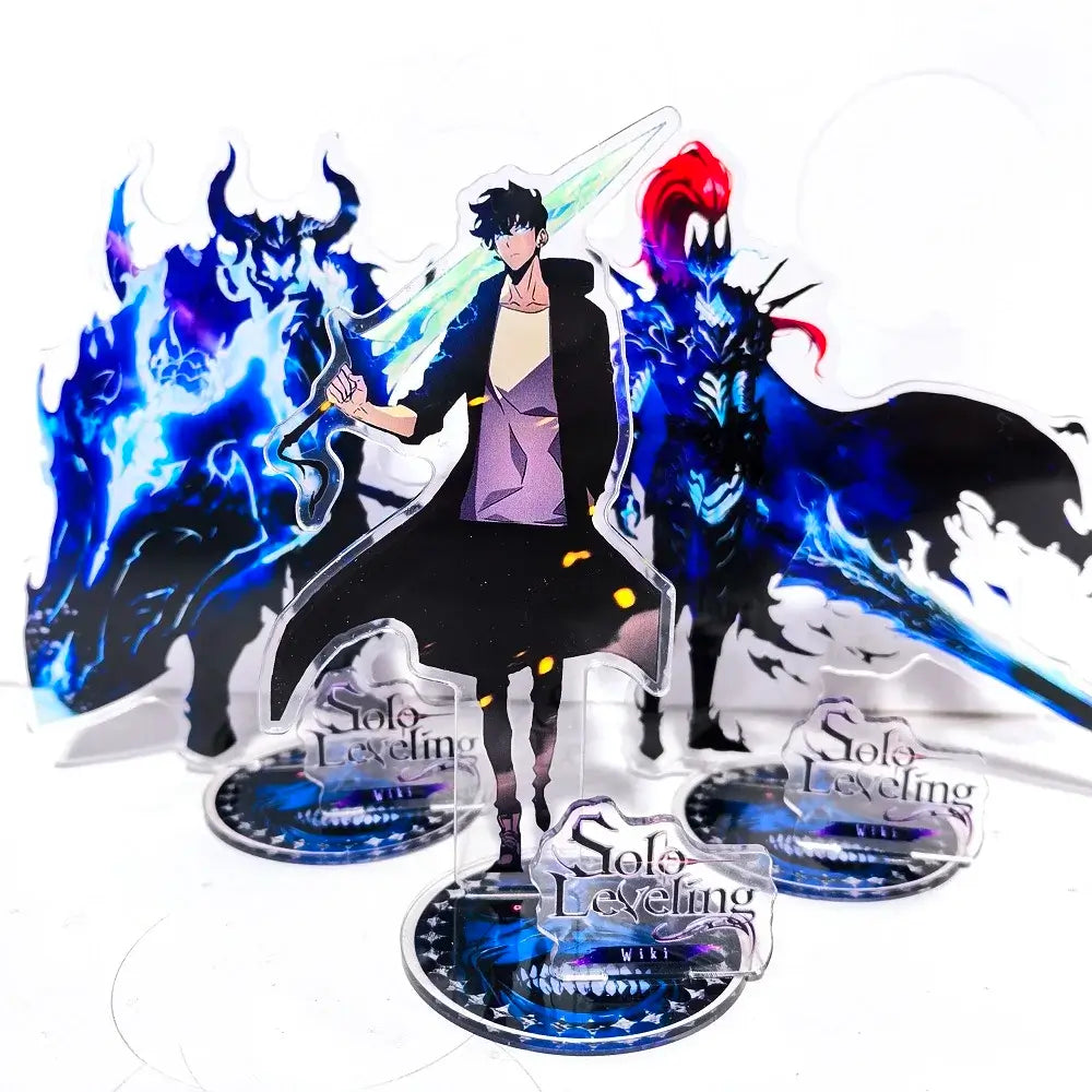 Solo Leveling Acrylic Stand: Sung Jin Woo 15cm Desk Figure