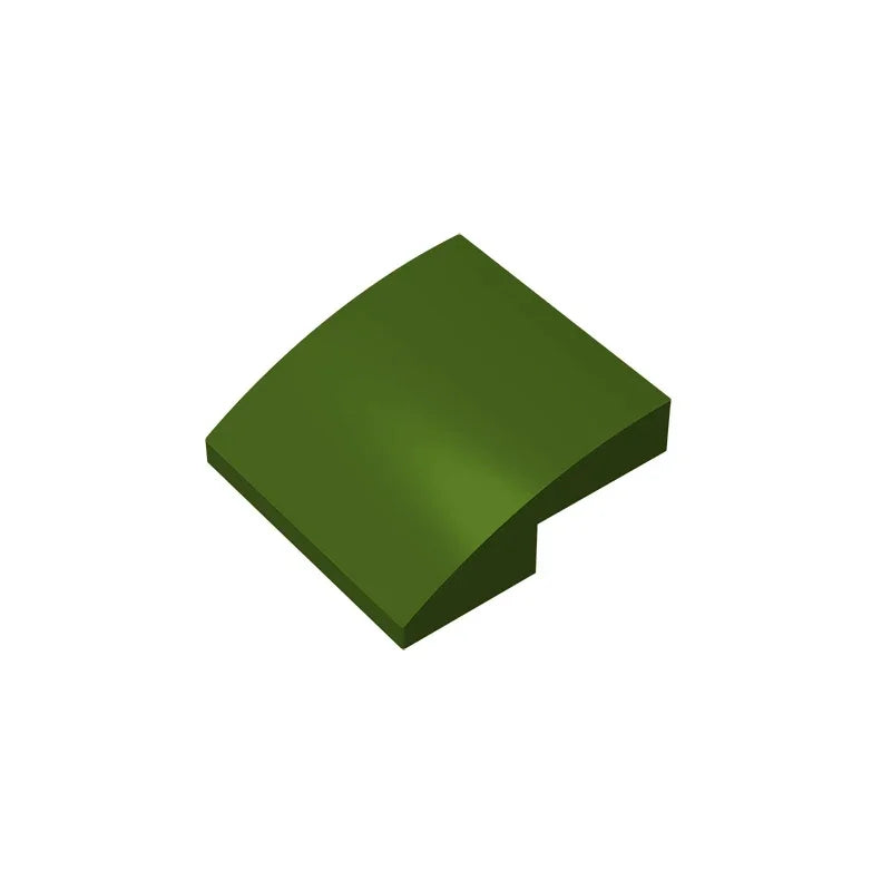 Gobricks GDS-1270 Slope, Curved 2 x 2 Inverted | Compatible with Lego 32803 Building Block