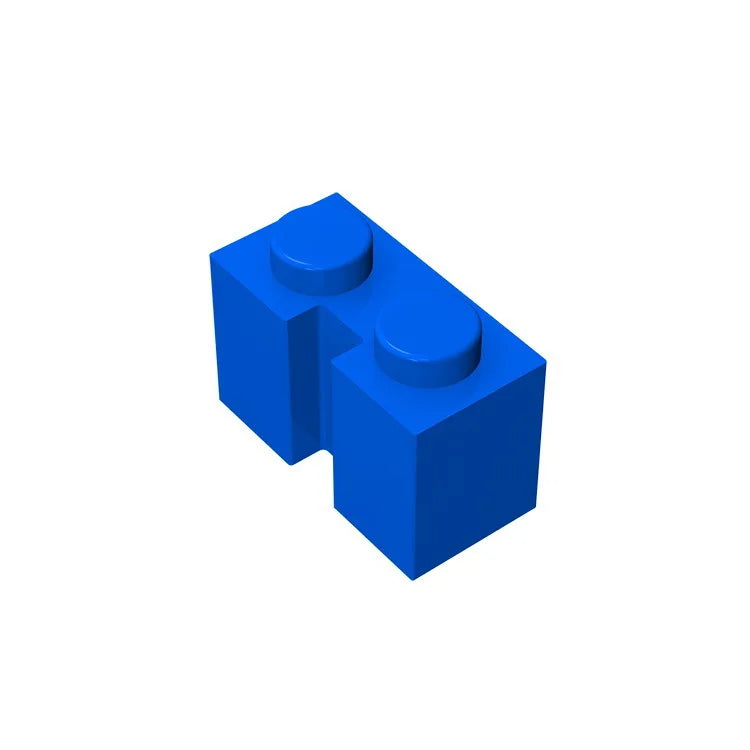 Gobricks GDS-798 Brick 1x2 with Groove | Compatible Building Block for DIY Sets