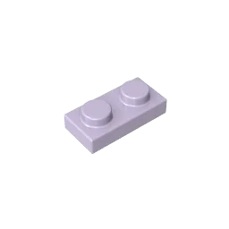 Gobricks GDS-502 Plate 1 x 2 Compatible Building Blocks | 6225 Pieces for DIY Creations