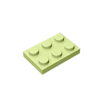 Gobricks GDS-510 Plate 2 x 3 | Compatible Building Block for DIY Projects