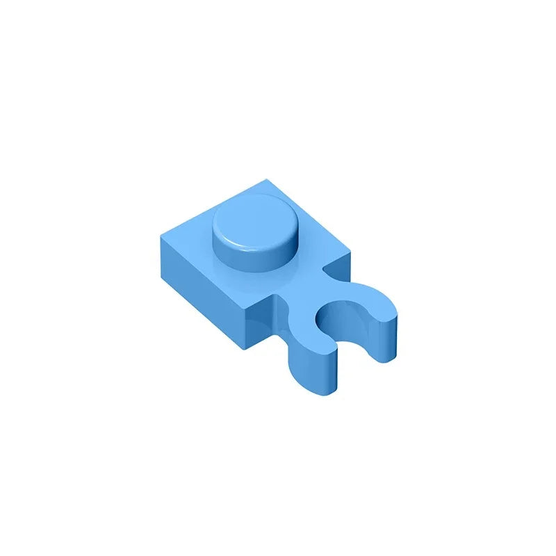 Gobrick GDS-814 PLATE 1X1 W. HOLDER | Building Block for DIY Creations