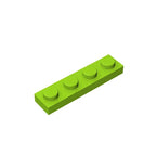 Gobricks GDS-504 Plate 1 x 4 | Compatible Building Block Pieces