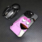 CARTOON COURAGEOUS c-cowardlys Dog Case for Samsung Galaxy S25 S24 S23 S22 S21 S20 Note20 Ultra Plus M31 4G 5G Matte Shockproof