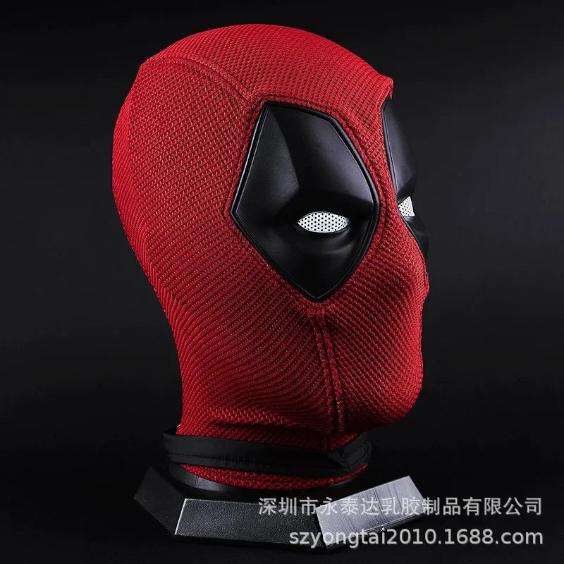 Deadpool Mask Cosplay Costume Nylon Headgear Knitted Cotton Mesh Helmet Halloween Party Carnival Costume Props Masks Gifts