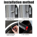 4PCS Skull Valve Stem Caps
