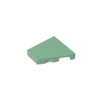 Gobricks GDS-2231 Tile Special 2 x 2 Pentagonal (Right) | Compatible Building Block for DIY and MOC