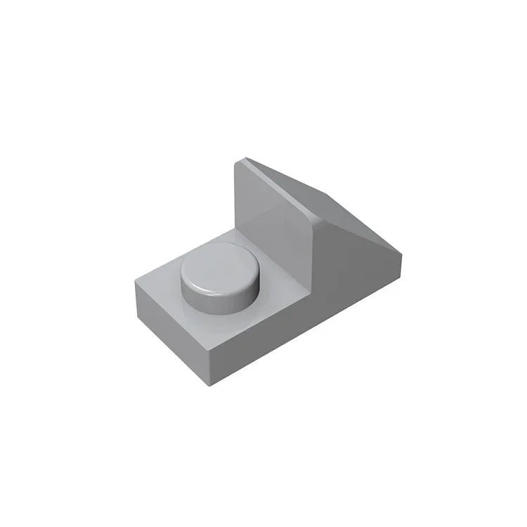 Gobricks GDS-832 Slope 45 2x1 with 2/3 Cutout | Compatible Building Block for DIY