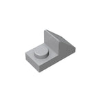 Gobricks GDS-832 Slope 45 2x1 with 2/3 Cutout | Compatible Building Block for DIY