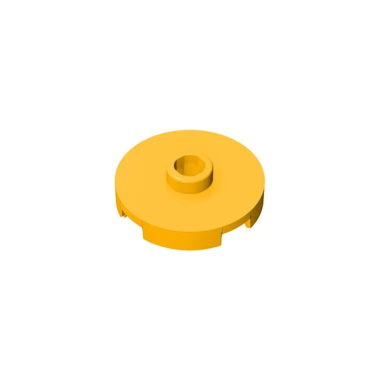 Gobricks GDS-1041 Tile Round 2x2 with Open Stud | Compatible Building Block for DIY Educational Kits