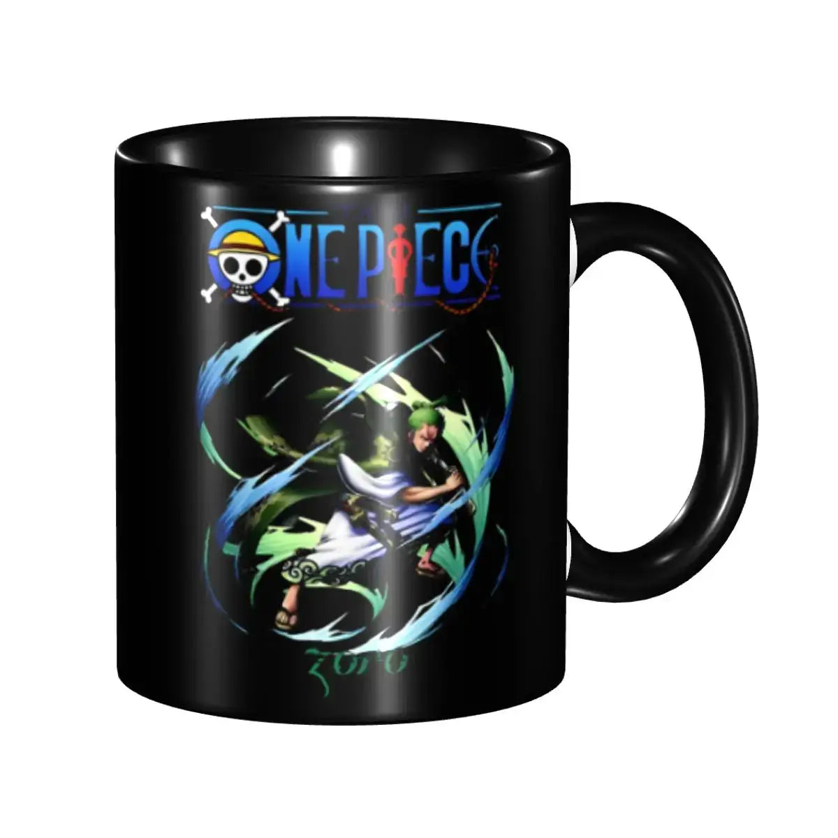 Monkey D Luffy Quotes One Piece Mug: Funny Kids Gift