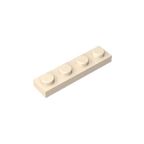 Gobricks GDS-504 Plate 1 x 4 | Compatible Building Block Pieces