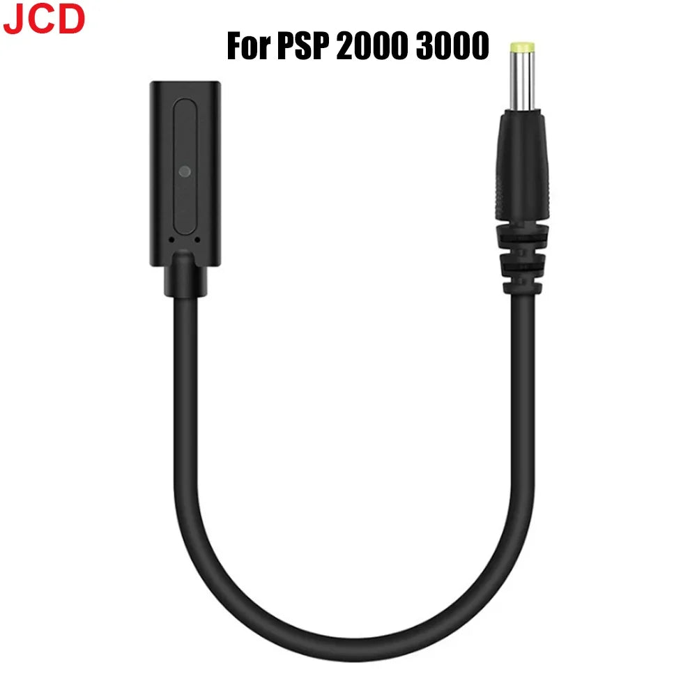 Type-C Charging Adapter for PSP 2000 3000 and PS3 | Game Console Power and Data Cable