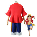 Monkey D Luffy Cosplay Costume One Piece Egghead Suit