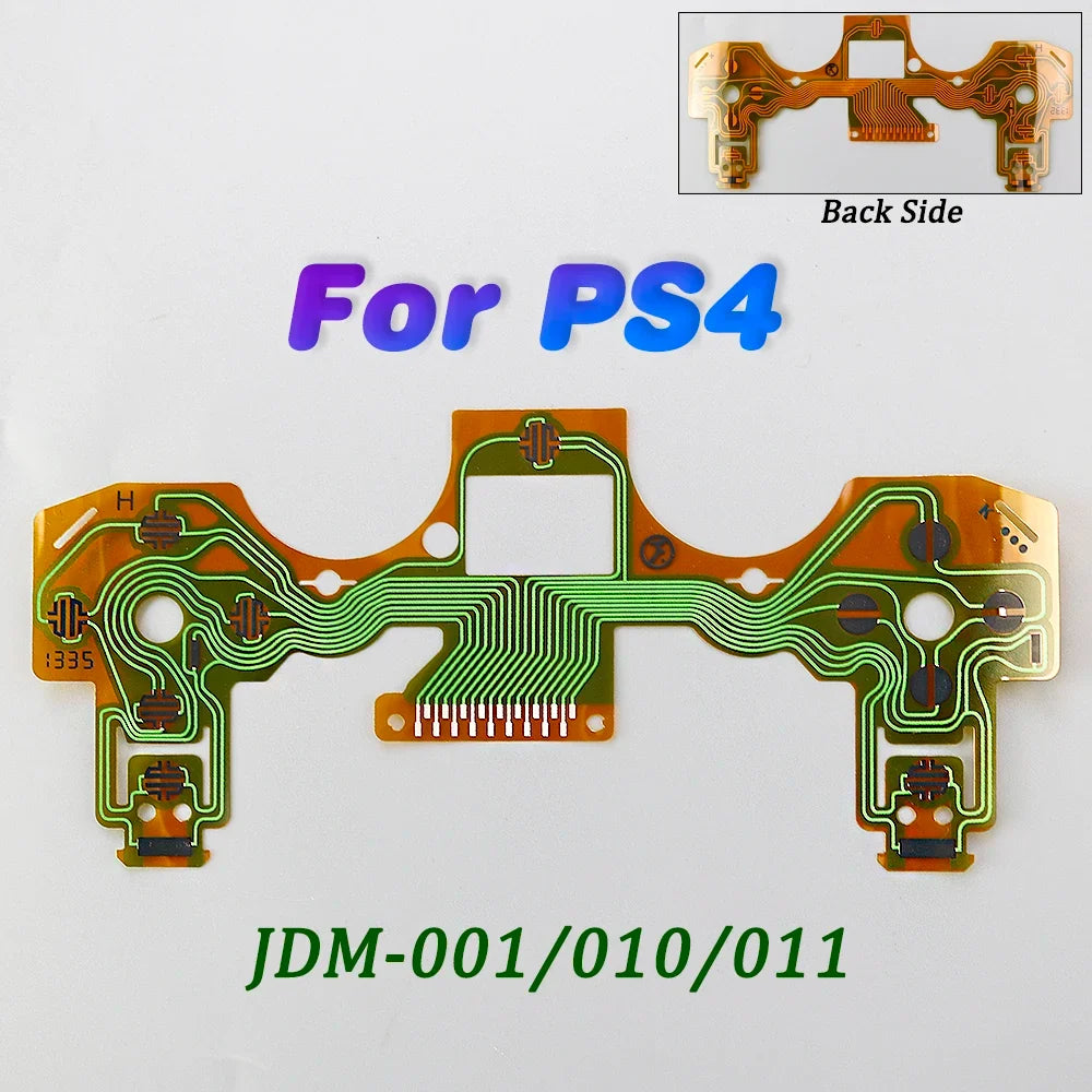1Pc Button Ribbon Circuit Board for PS3 PS4 Pro PS5 Controller | Conductive Film Keypad Flex Cable Replacement