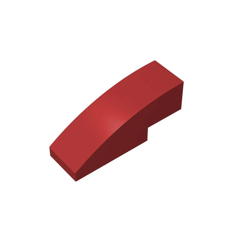 Gobricks GDS-657 Slope, Curved 3 x 1 | Compatible Building Block for Creative Construction