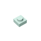 Gobricks GDS-501 Plate 1 x 1 | Compatible Building Blocks for DIY