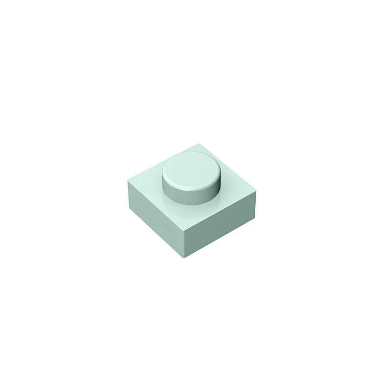 Gobricks GDS-501 Plate 1 x 1 | Compatible Building Blocks for DIY