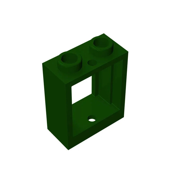 Gobricks GDS-783 Frame 1x2x2 Window | Compatible Building Block for DIY Projects
