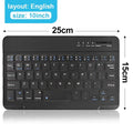 Bluetooth Keyboard for iPad 10th Generation iPad Pro 13 12 11 10 9 8 7 Inch iPad Air 13 11th iPad Mini Samsung Xiaomi Tablets