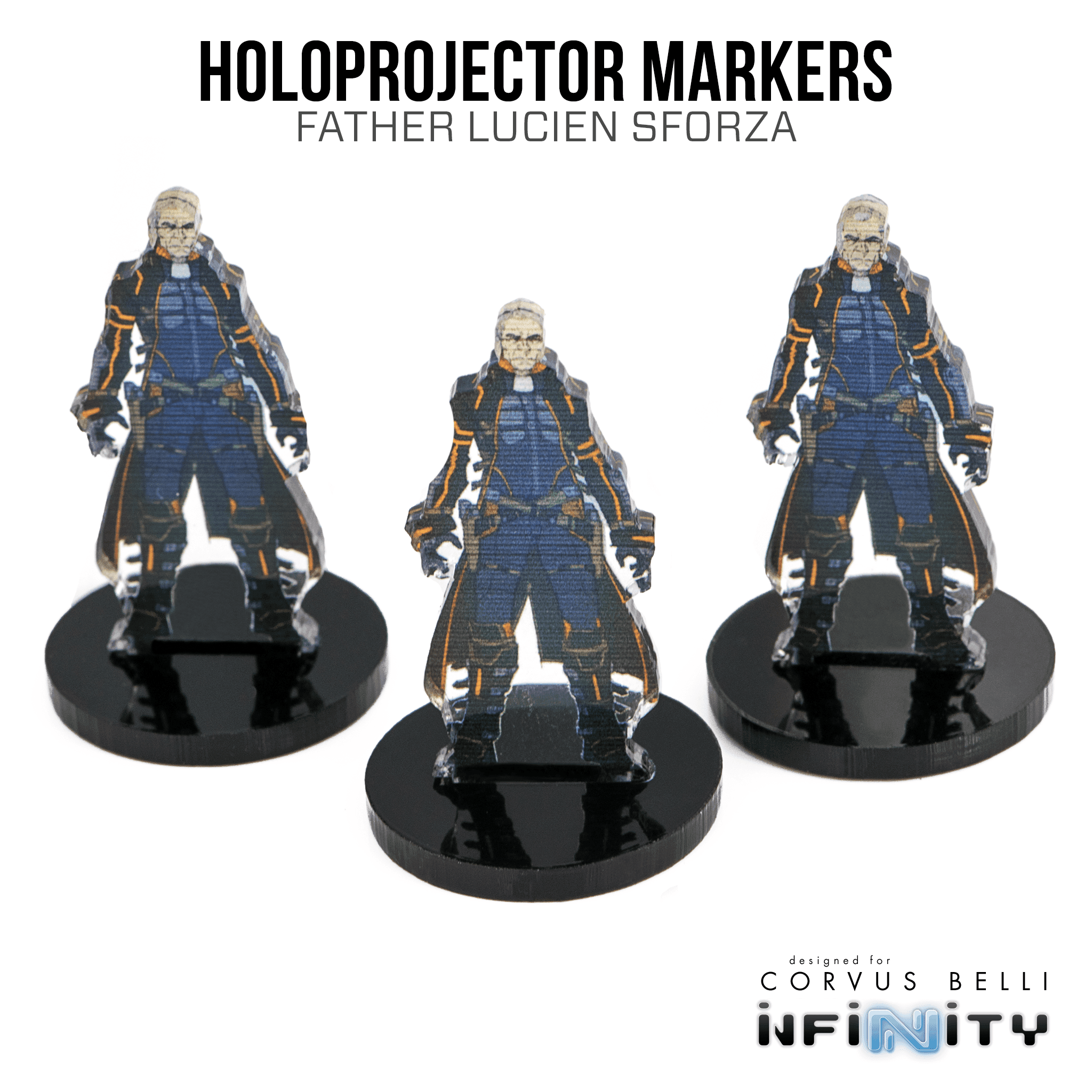 3D Holoprojector / Decoy Markers - Father Lucien Sforza