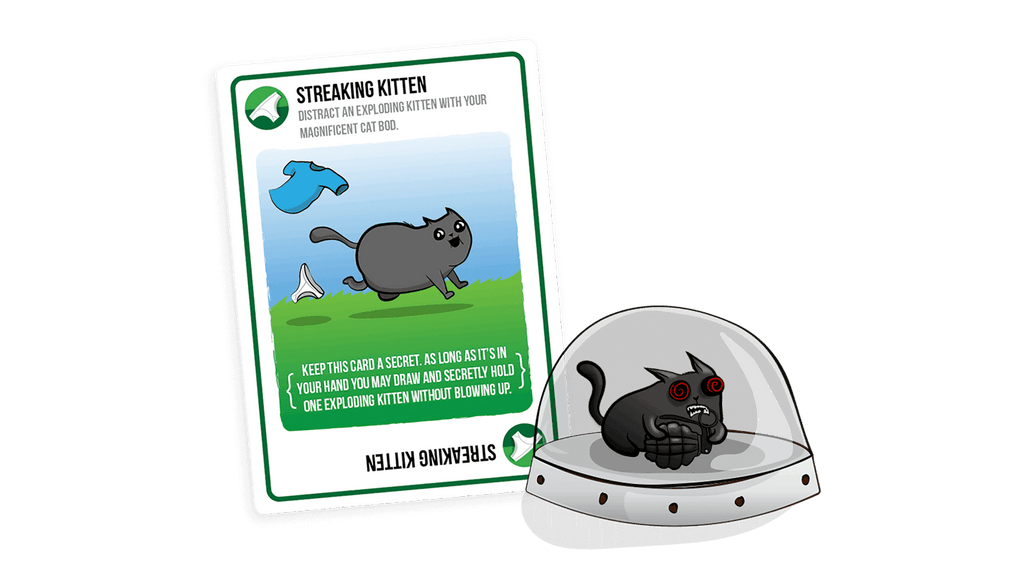Exploding Kittens: Streaking Kittens Expansion - 