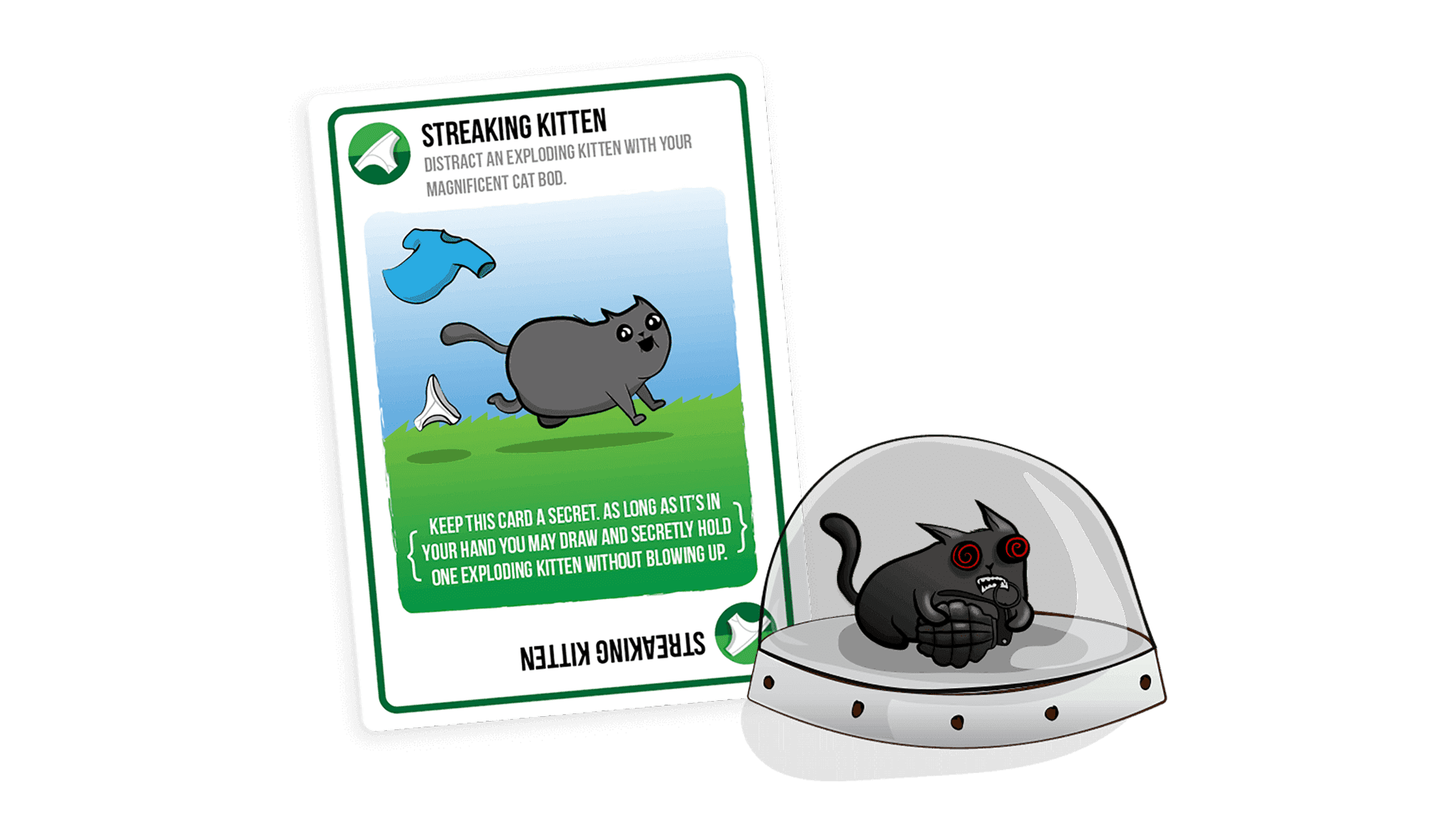 Exploding Kittens: Streaking Kittens Expansion - 