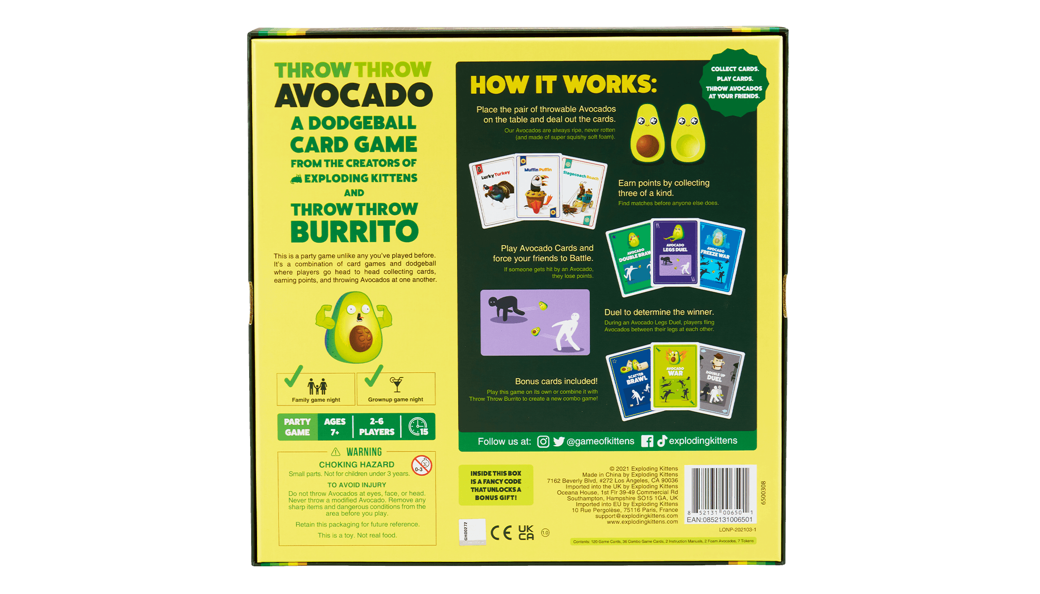 Throw Throw Avocado - 