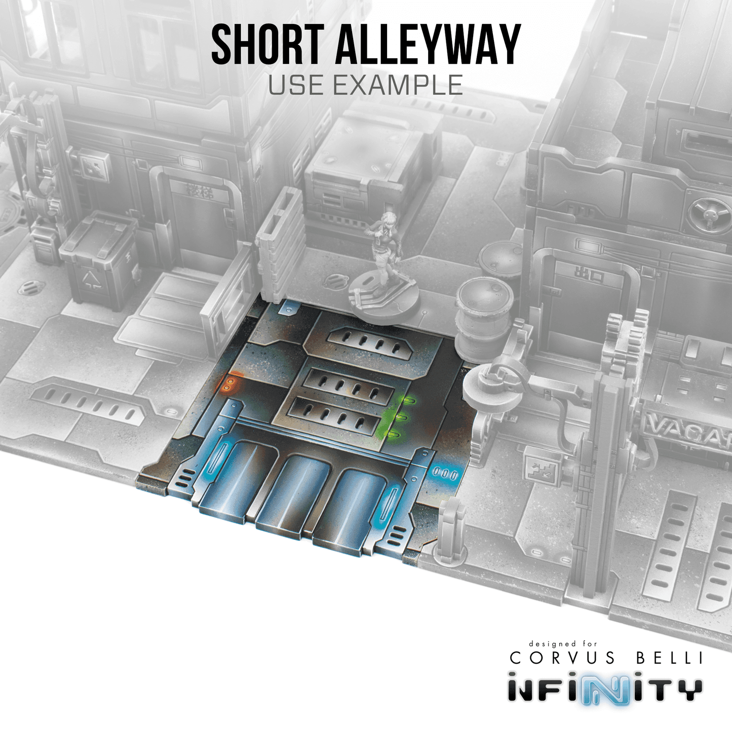 Xiguan Sidewalk - Alleyways and Courtyard - Bare MDF