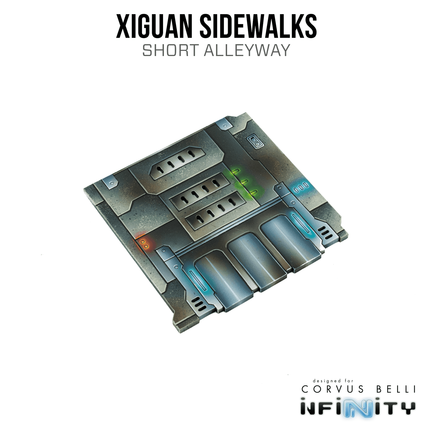 Xiguan Sidewalk - Alleyways and Courtyard - Bare MDF