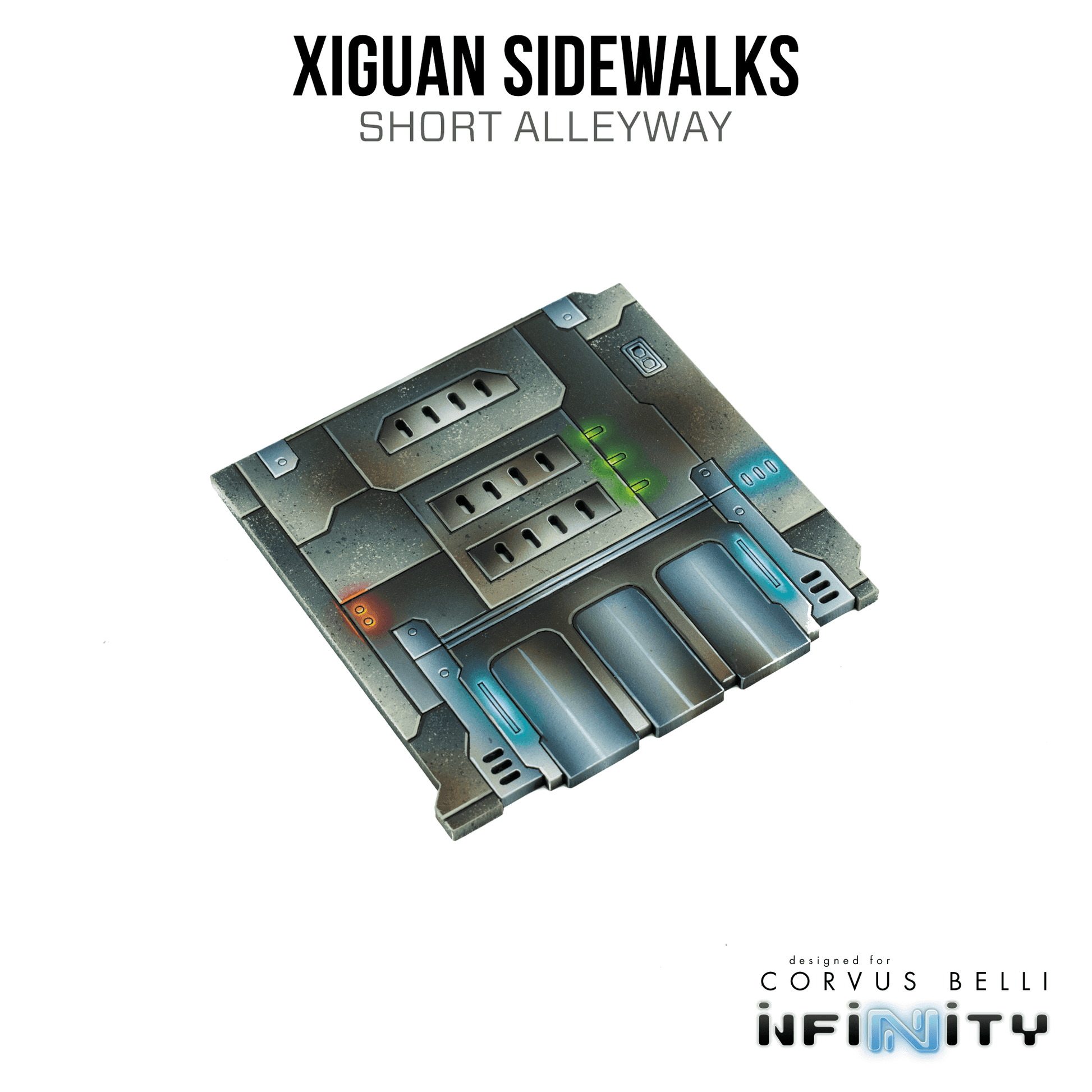 Xiguan Sidewalk - Alleyways and Courtyard - Bare MDF