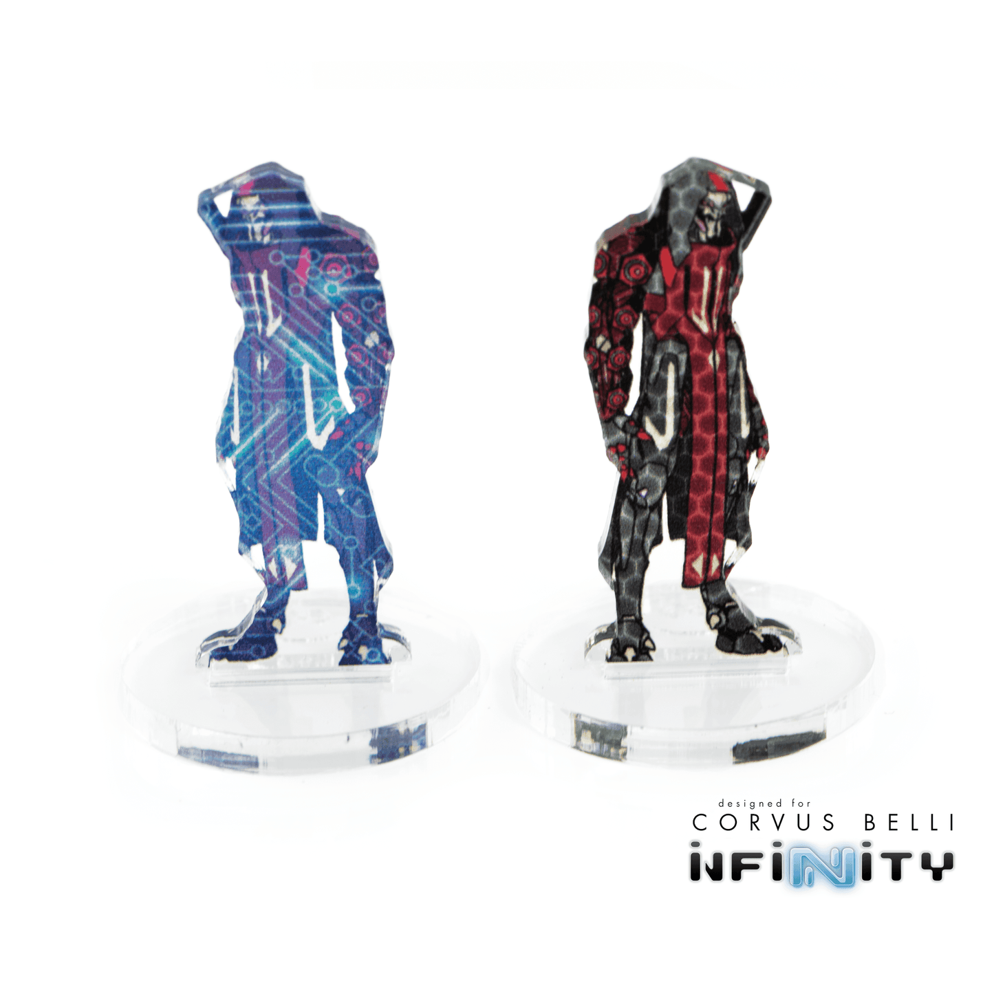 Infinity 3D Markers - Shrouded (2x 25mm Camo -3 & Cybermask)