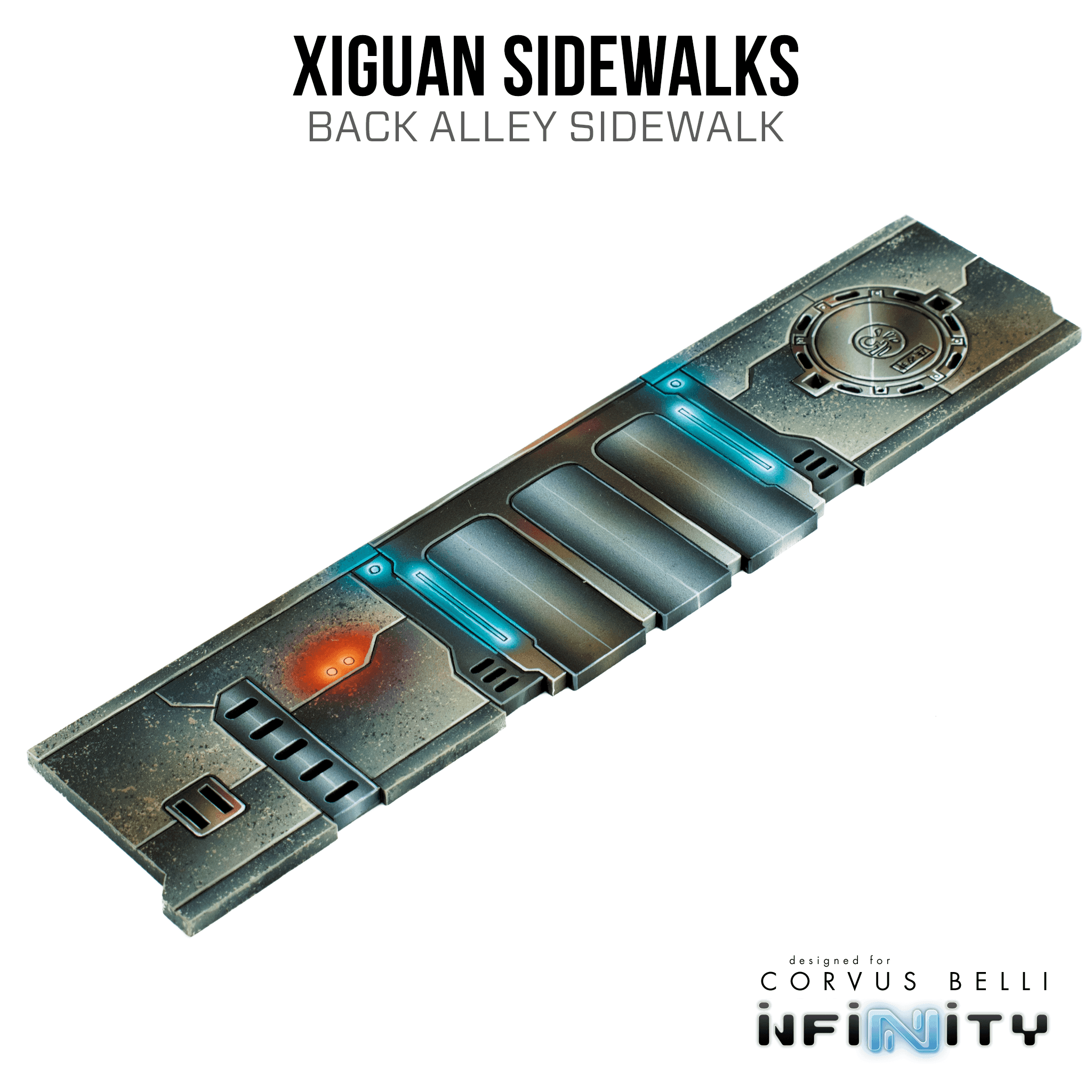 Xiguan Sidewalk - Back Alleys - Color Printed