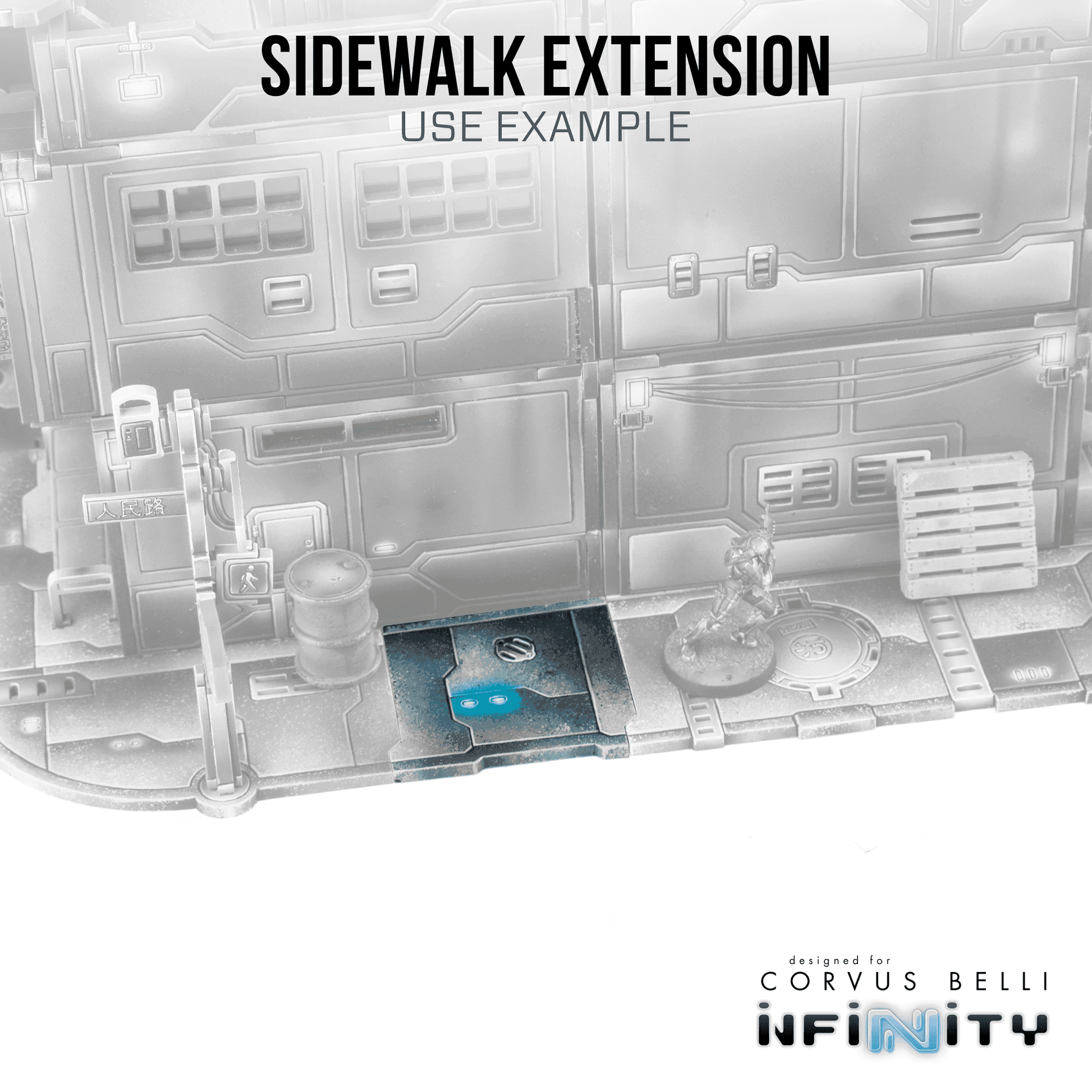 Xiguan Sidewalk - Transitions - Color Printed