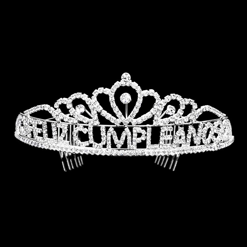 Feliz Cumpleanos Message Party Tiara