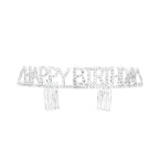 Happy Birthday Rhinestone Pave Party Tiara