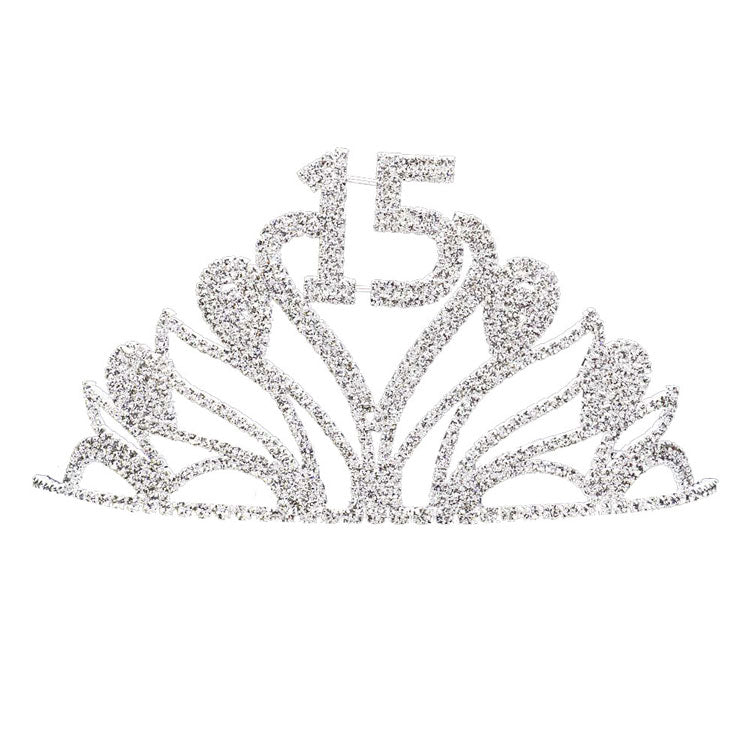 Sweet 15 Rhinestone Princess Tiara