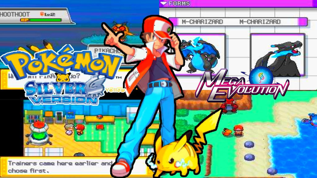 Pokemon SoulSilver Silver Yellow NDS Nintendo DS ROM Hack Video Game