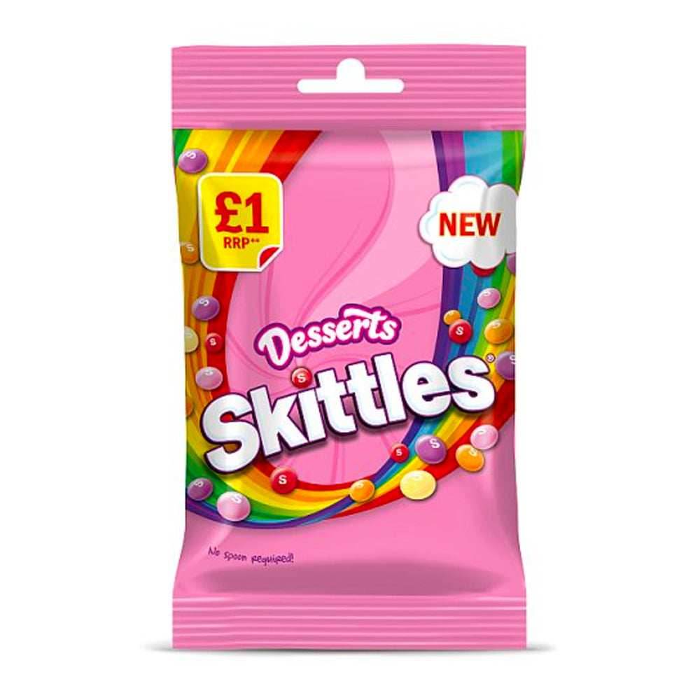 Skittles Vegan Sweets Dessert (100g) (UK) - 