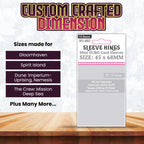 Sleeve Kings Mini Euro Card Sleeves (45x68mm) - 110 Pack, -SKS-8803