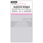Sleeve Kings Mini Euro Card Sleeves (45x68mm) - 110 Pack, -SKS-8803