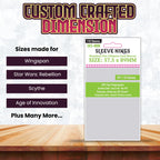 "Chimera" Standard USA Card Sleeves (57.5x89mm) 110 Pack, 60 Micron, SKS-8808