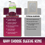 "Chimera" Standard USA Card Sleeves (57.5x89mm) 110 Pack, 60 Micron, SKS-8808