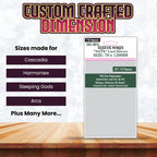 "WOTR" Card Sleeves (70x120mm) 110 Pack, 60 Micron, SKS-8814