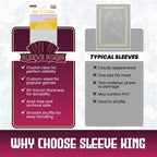 "War Hammer Quest" Compatible Sleeves (75x110mm) 110 Pack, 60 Micron, SKS-8825