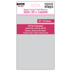 Super Large Game Card Sleeves (89x146mm) 110 Pack, 60 Micron, SKS-8831