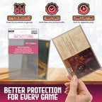 XXL Super Large Game Card Sleeves (101.5x153mm) 110 Pack, 60 Micron, SKS-8832