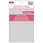 XXL Super Large Game Card Sleeves (101.5x153mm) 110 Pack, 60 Micron, SKS-8832